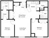 Villages at Essex Park_2 Bedroom_Swan